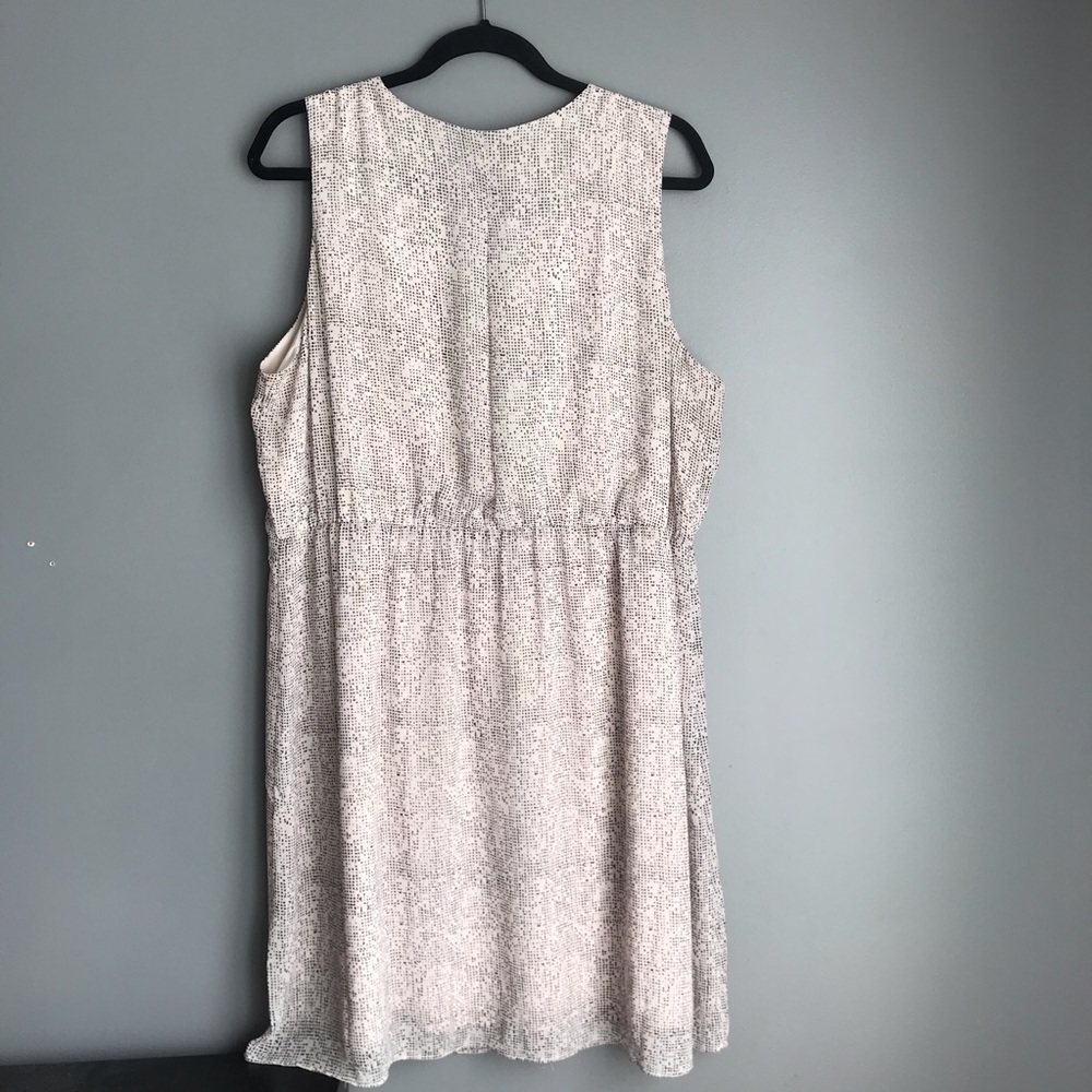 REITMANS Lined Blush Pink Faux Wrap Dress Size XXL - Picture 5 of 8